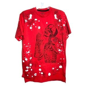 Encrypted Supply Company Graphic Skull T-Shirt